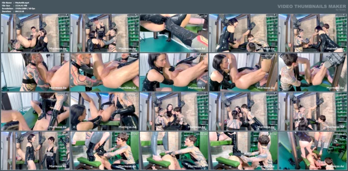 Anal Stretching Match Under The Siege Complete Bundle - MISTRESS AE - MP4