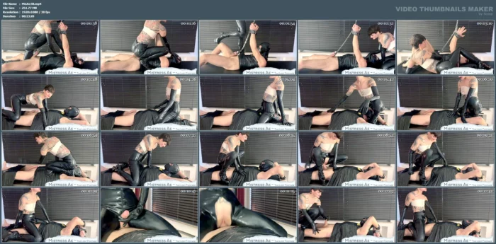 Fucking On The Bondage Bench - MISTRESS AE - MP4