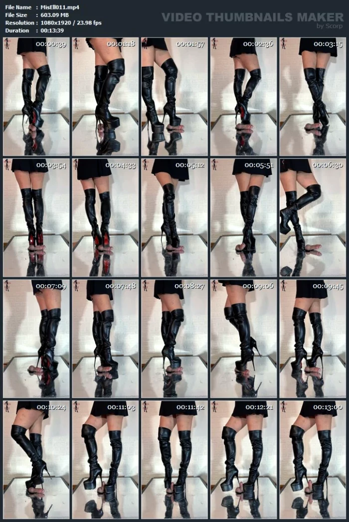 13-40 Minutes CBT Video Edit 2 - MISTRESS ELLE - MP4