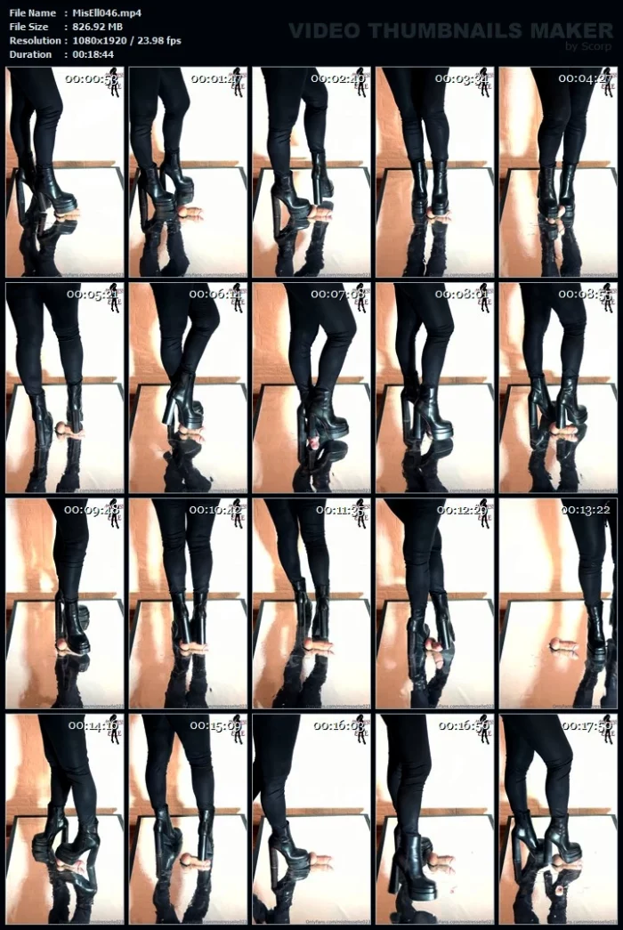 I Came Home After A Bad Day And I'm Very Nervous Edit 1 - MISTRESS ELLE - MP4