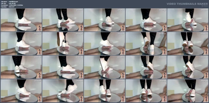 I Didn't Think That With Shoes Without Heels I Could Inflict The Pain I Wanted Edit 1 - MISTRESS ELLE - MP4