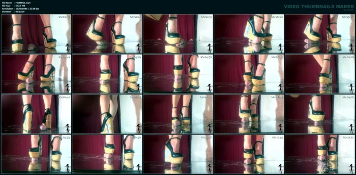 I Love Them And I Wanted To Use Them To Test The Set And The Slave's Cock Edit 2 - MISTRESS ELLE - MP4