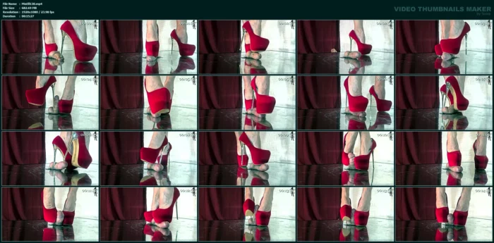 Red Shoes Are An Iconic Accessory That Never Goes Out Of Style Edit 3 - MISTRESS ELLE - MP4