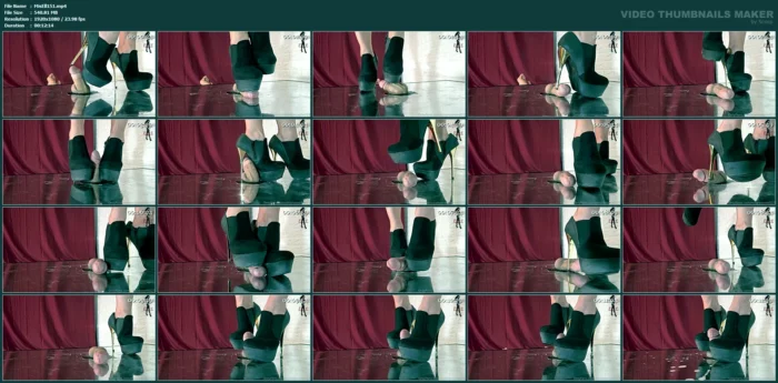 These Beautiful Heels Want To Bend, Kick And Teach You Not Your Place Edit 2 - MISTRESS ELLE - MP4