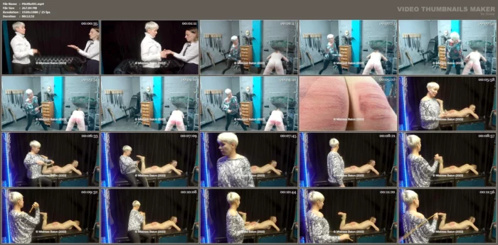 Alexia's BDSM Tolerance Training - MISTRESS BATON / STRAFKAMER - MP4