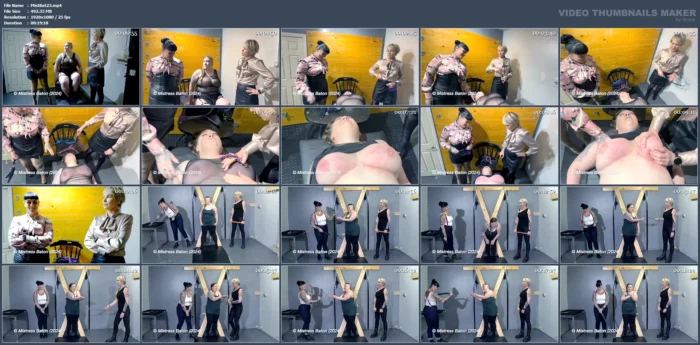 Nichole's Boob & Hand Destruction - MISTRESS BATON / STRAFKAMER - MP4