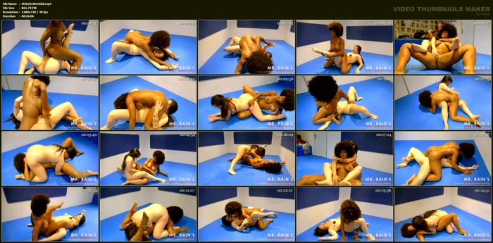 Ivy Satinee Vs Yui Sexfight 1 - MR RAINS SEXY WRESTLING - MP4