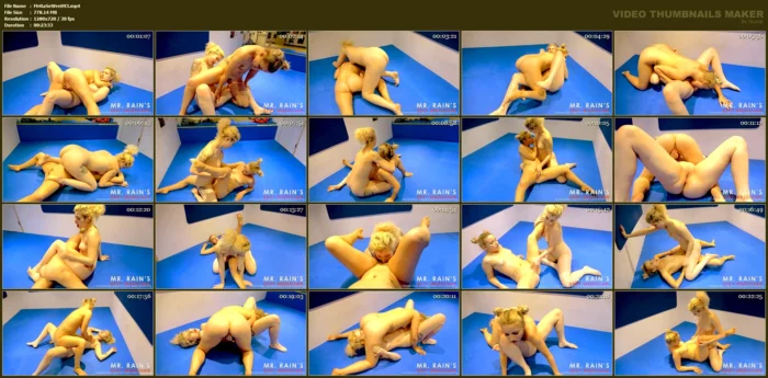 Essie Vs Rosie Sexfight - MR RAINS SEXY WRESTLING - MP4