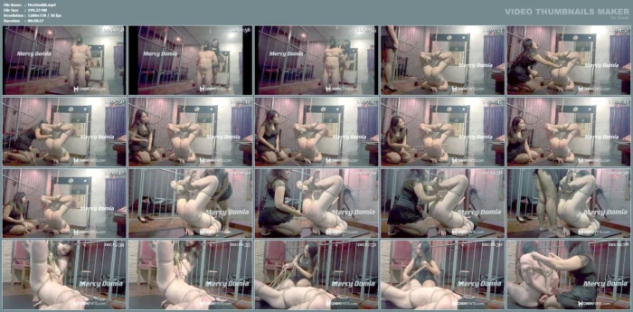 Ep91 Bondage And Caning - MERCY DOMIA / THAI MISTRESS: BDSM BONDAGE - MP4