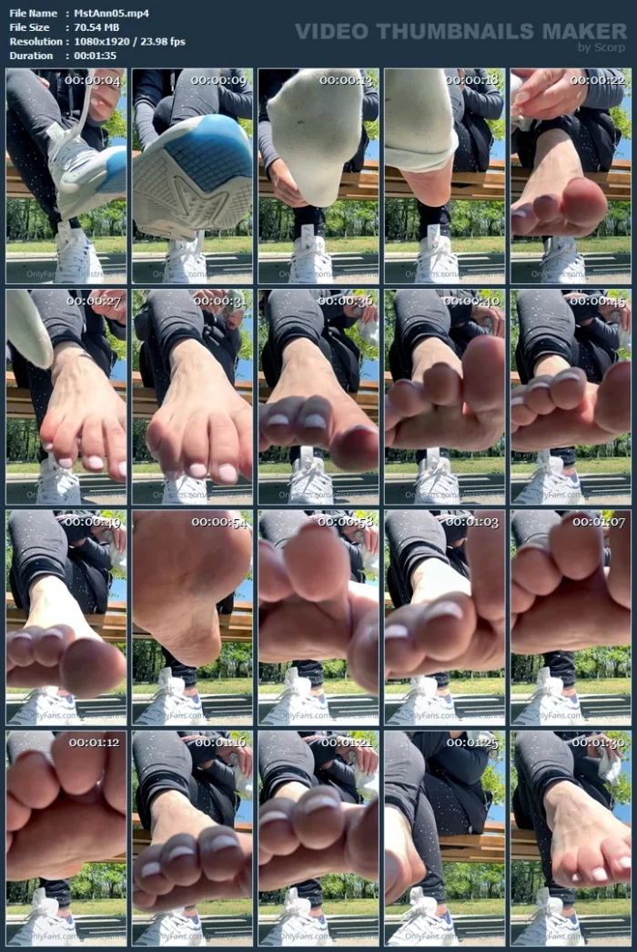 Do U Want To Worship Me Outside In The Park - MISTRESS ANNA - MP4