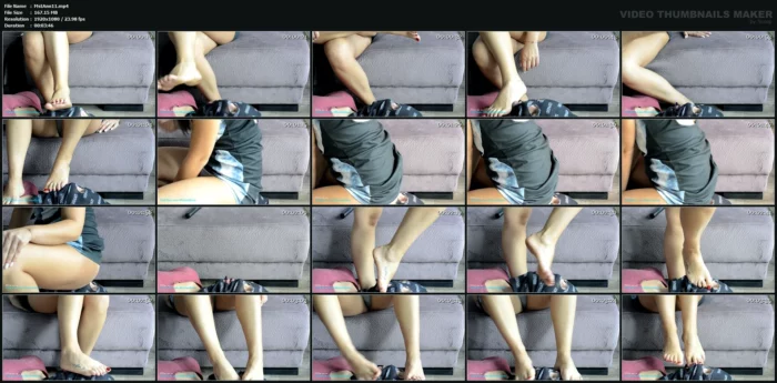 Lick My Dirty Feet And Clean My Ass - MISTRESS ANNA - MP4