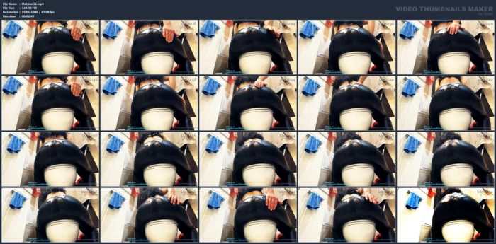 Farting In Leather Trousers - MISTRESS ANNA - MP4