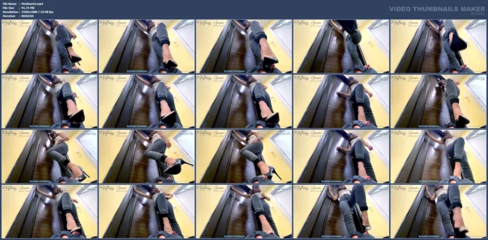 My Human Doormat Is Cleaning My Dirty Soles! - MISTRESS ANNA - MP4
