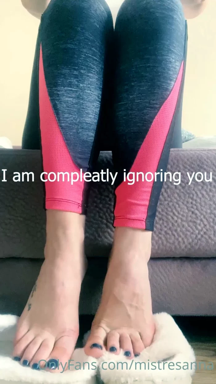 Just Watch My Feet All Day! - MISTRESS ANNA - MP4