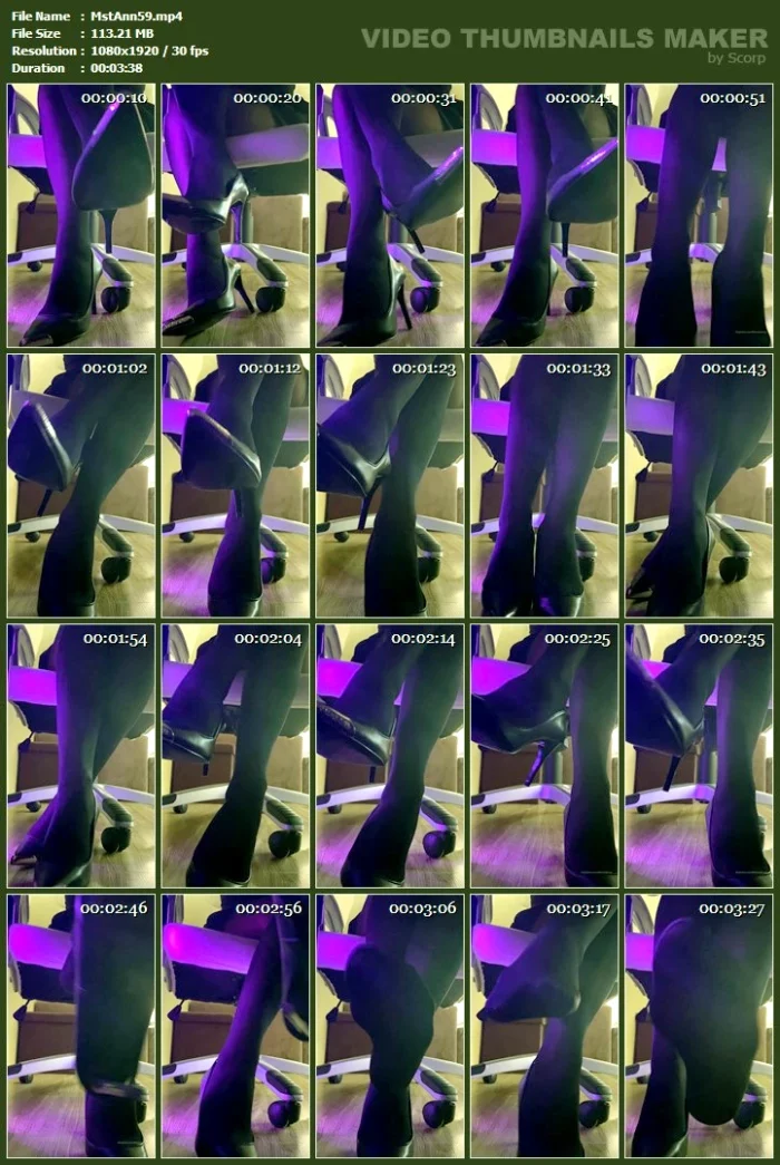 You Have To Be Where I Place You Slave - MISTRESS ANNA - MP4
