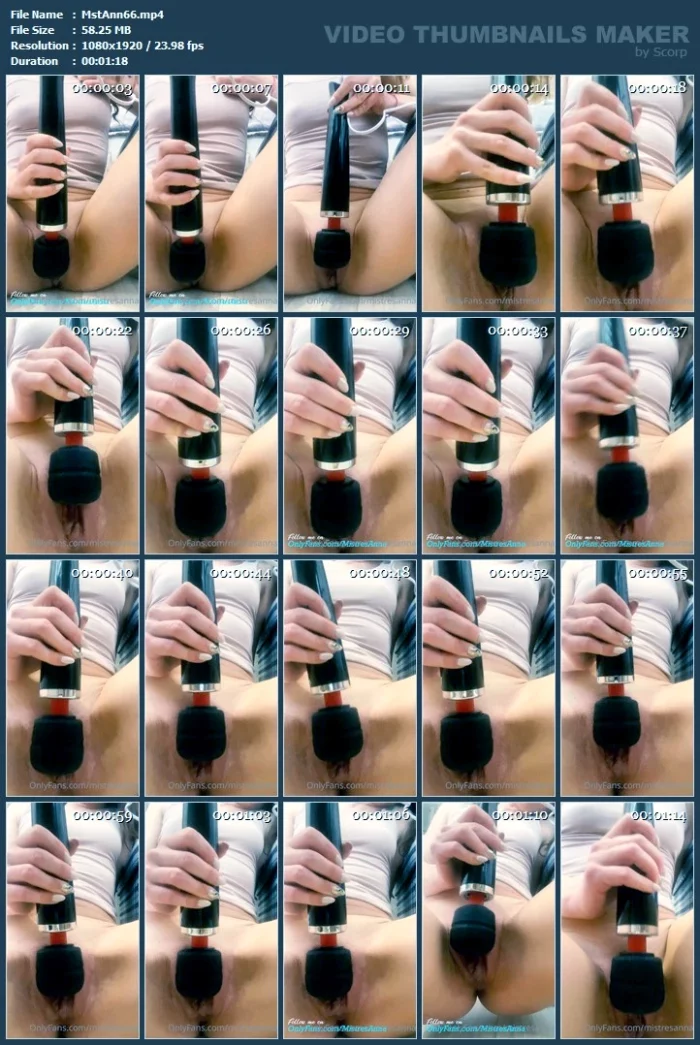 Orgasm... I Can Have As Many As I Want, But You Will Beg To Have One! - MISTRESS ANNA - MP4