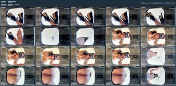 You Are Under My Feet And Ass... Where You Belong... Smelling My Nasty Farts - MISTRESS ANNA - MP4
