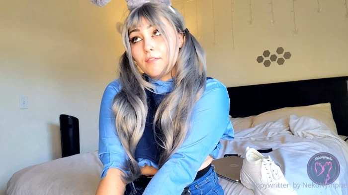 Judy Hopps Catches You Taking Pictures Of Her Ass And Feet While On Dut - NEKO NYMPHE - MP4