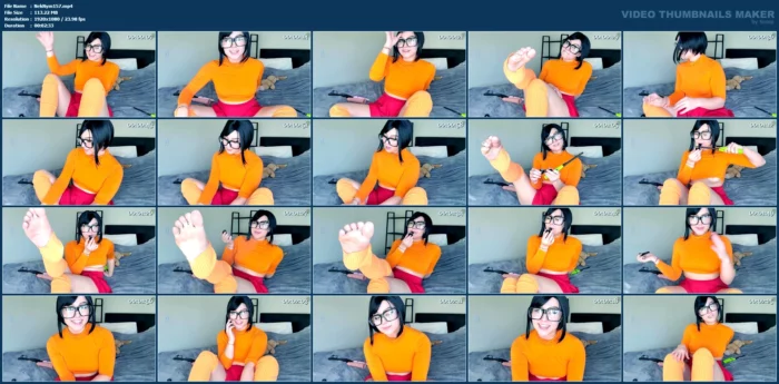 Velma Smokes A Little Bit Of The Weed Shaggy Got Her! - NEKO NYMPHE - MP4