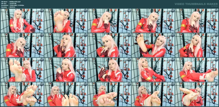 Zero Two Cosplay - NEKO NYMPHE - MP4