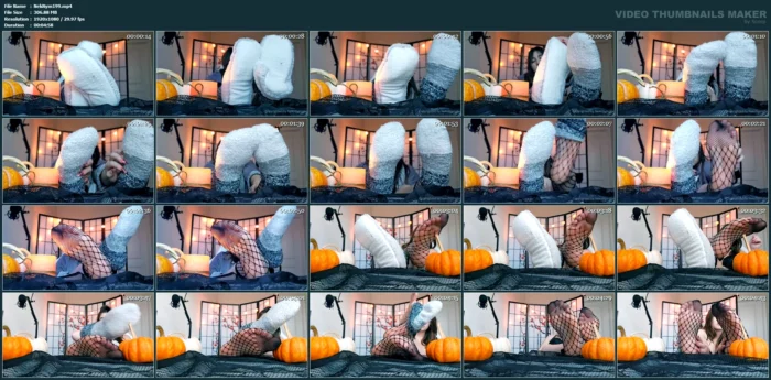 Fuzzy Sock Layer Strip - NEKO NYMPHE - MP4