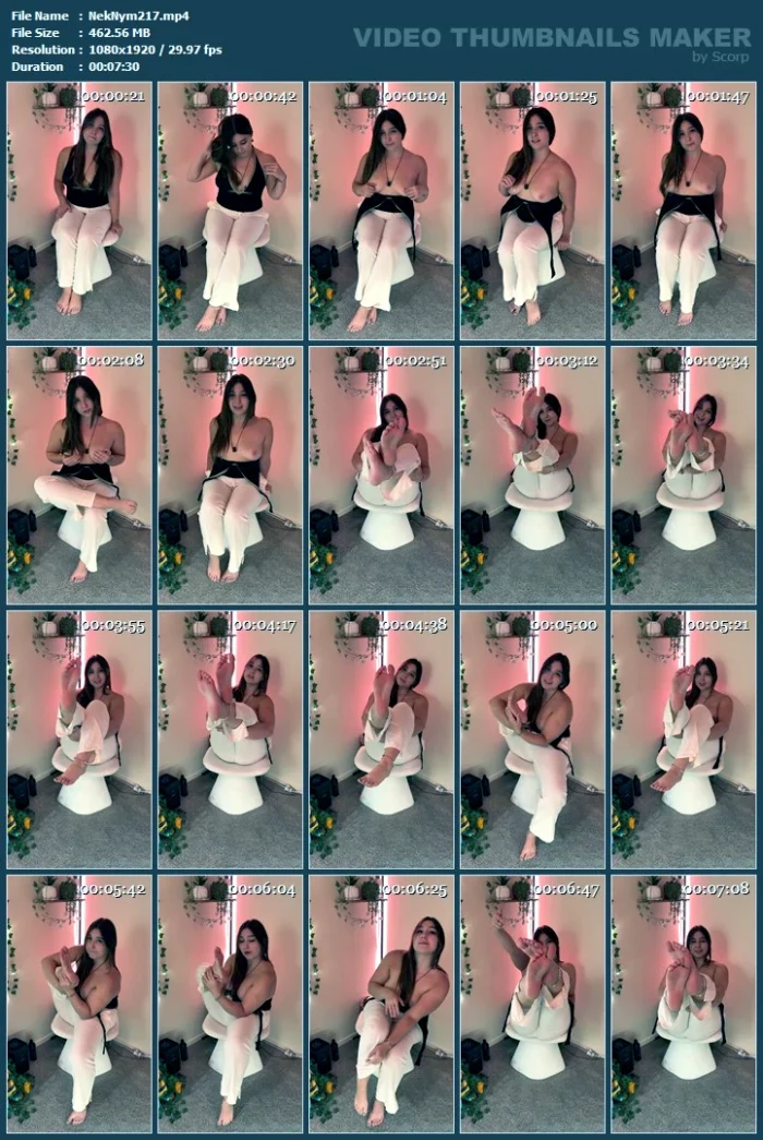 Tantric Foot Goddess Puts You Under Her Relaxing JOI Trance! - NEKO NYMPHE - MP4