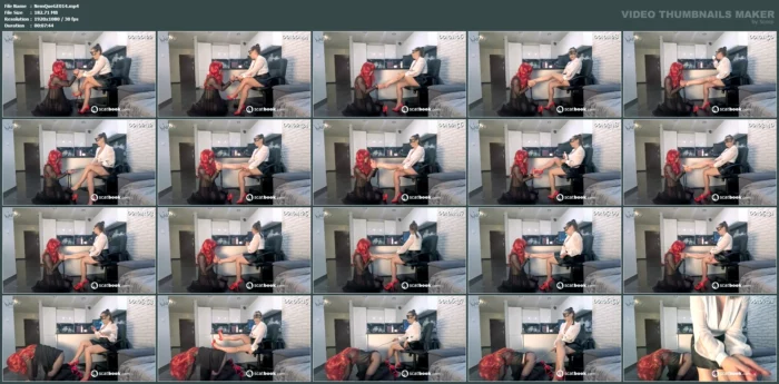 Foot Fetishist Training - NEMEZIS QUEEN - MP4