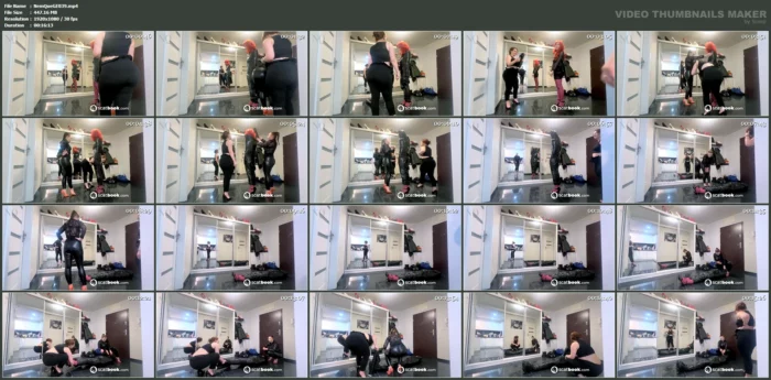Behind-The-Scenes Fun With The New Whore - NEMEZIS QUEEN - MP4