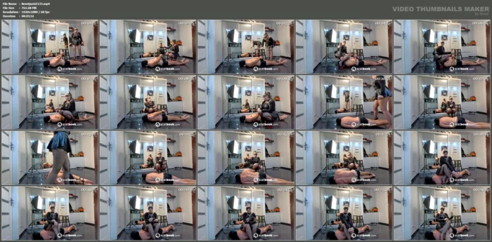Its Pain - Spanking Session - NEMEZIS QUEEN - MP4