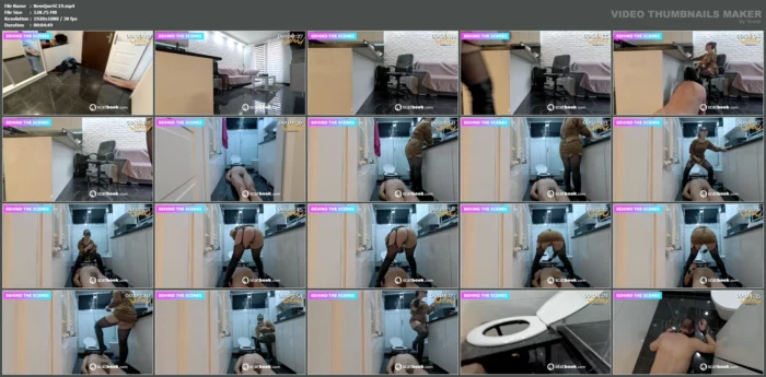 Shit Feeding Time - Behind The Scenes - NEMEZIS QUEEN - MP4