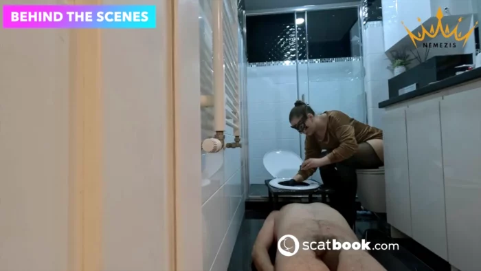 Shit Feeding Time - Behind The Scenes - NEMEZIS QUEEN - MP4