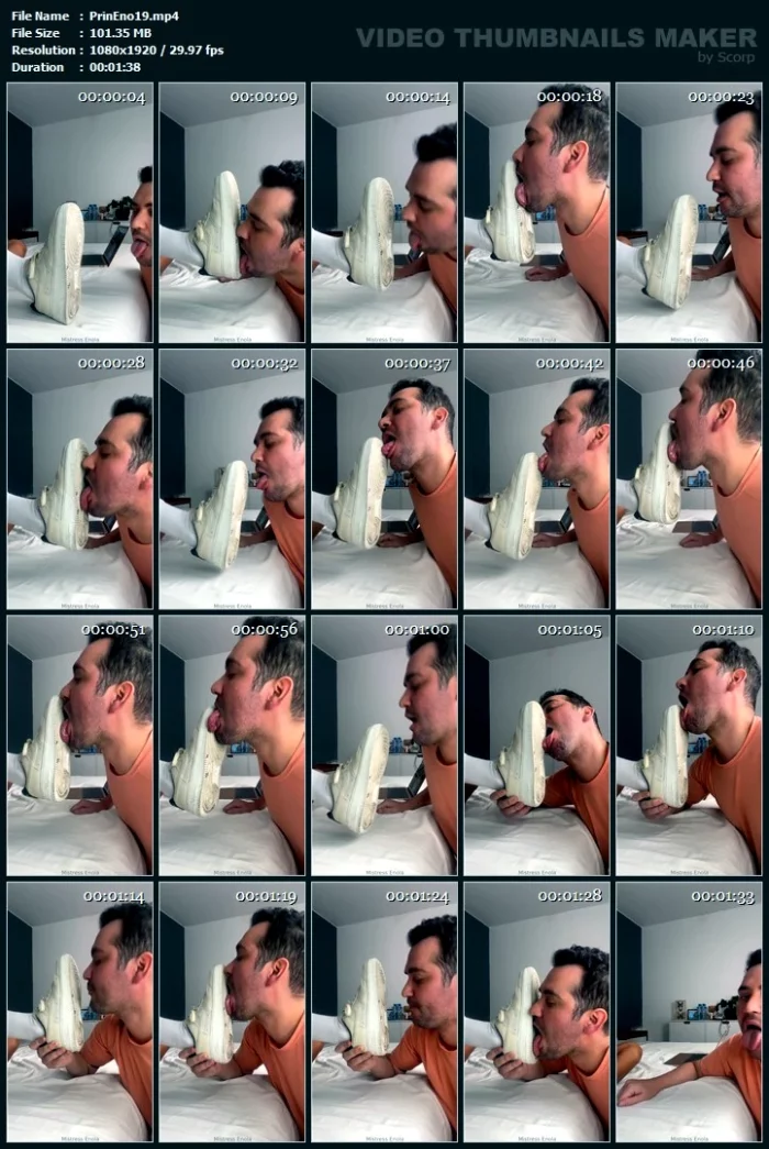 I Think He Loves It, Just As Much As I Believe You'd Beg To Do This Footboy - PRINCESS ENOLA - MP4