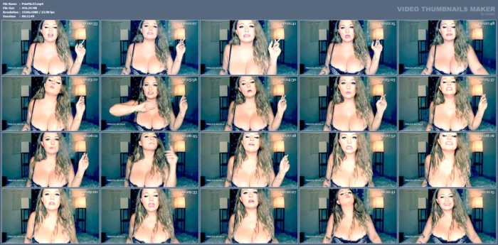 Cock Craver Humiliation Smoking - PRINCESS MICHELLE / SAINT MICHELLE / CULT OF CARNALITY - MP4