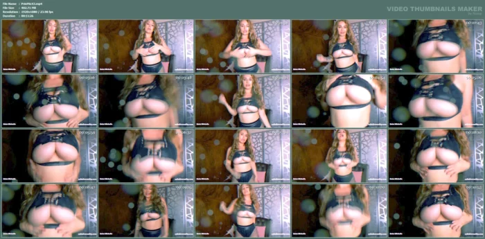 Mesmerizing Underboob Worship - PRINCESS MICHELLE / SAINT MICHELLE / CULT OF CARNALITY - MP4