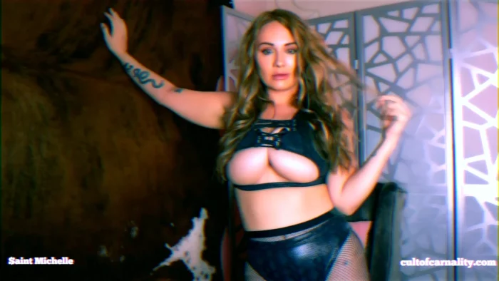 Mesmerizing Underboob Worship - PRINCESS MICHELLE / SAINT MICHELLE / CULT OF CARNALITY - MP4