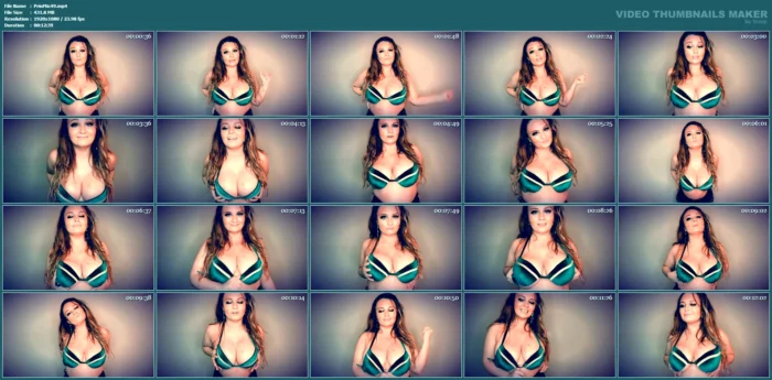 Findom Intox Tit Tease Game For St Paddys - PRINCESS MICHELLE / SAINT MICHELLE / CULT OF CARNALITY - MP4