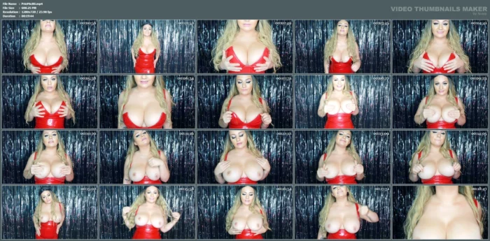 Red Hot Tits Cock Control JOI - PRINCESS MICHELLE / SAINT MICHELLE / CULT OF CARNALITY - MP4