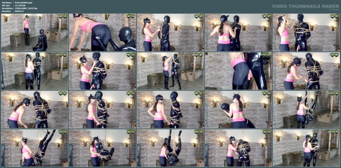 Predicament Bondage Leaves Him At The Will Of His Mistress - PERVERFORMER / YARA FREI - MP4