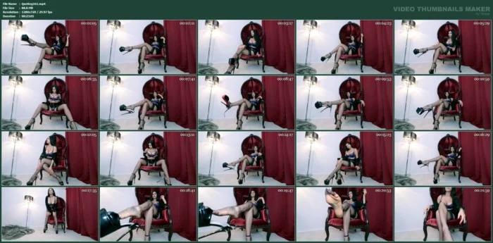 Stocking & Long Legs Mesmerize - QUEEN REGINA - MP4