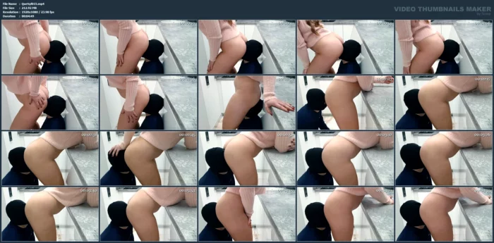 I Made My Slave Eat My Stinky Farts For Dinner - QUEEN SYLVIA - MP4