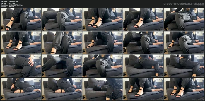 Dominating My Co-Worker With My Ass And Farts - QUEEN SYLVIA - MP4
