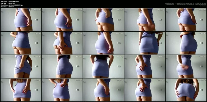 Farting For You In My Little Purple Dress - QUEEN SYLVIA - MP4