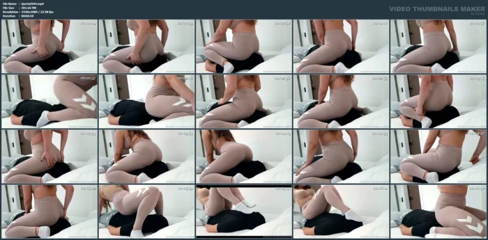 Facesitting And Facefarting On My Slave At The Same Time - QUEEN SYLVIA - MP4