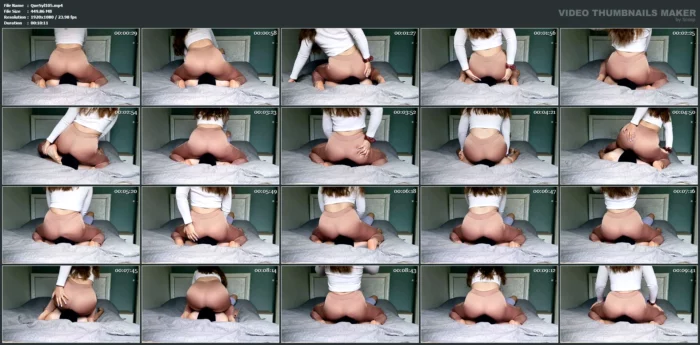 His Place Is Under My Big Ass, Sniffing My Gas - QUEEN SYLVIA - MP4