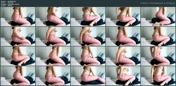 Watch Me Crush My Slave's Face With My Tight Office Pants - QUEEN SYLVIA - MP4