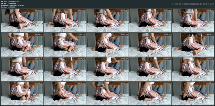 Facesitting And Farting Session In Super Soft, Tight Pants! - QUEEN SYLVIA - MP4