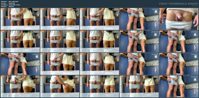 Step Mom And Stepsonin The Kitchen. Omg. Ignored Handjob - RAINA LADY - MP4