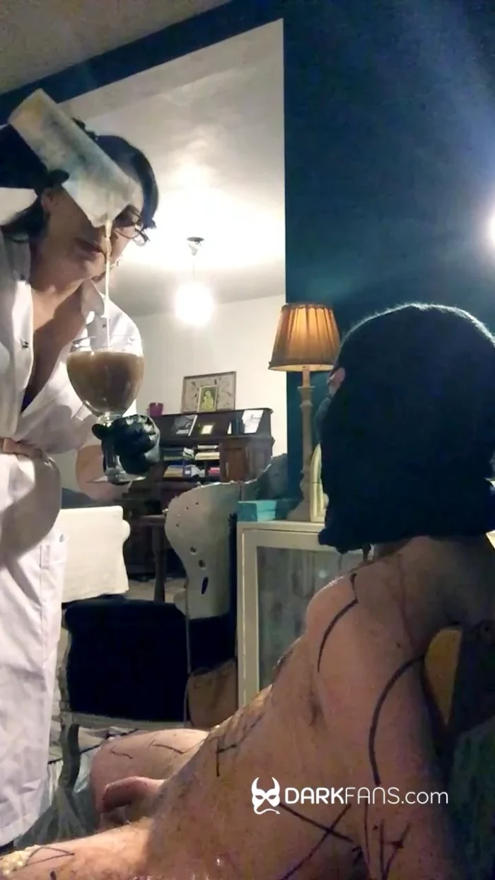 Spit, Puking, Feeding Yummy Cocktails Made Out Of Puke, Pee And Spit - SADIC SADIE - MP4