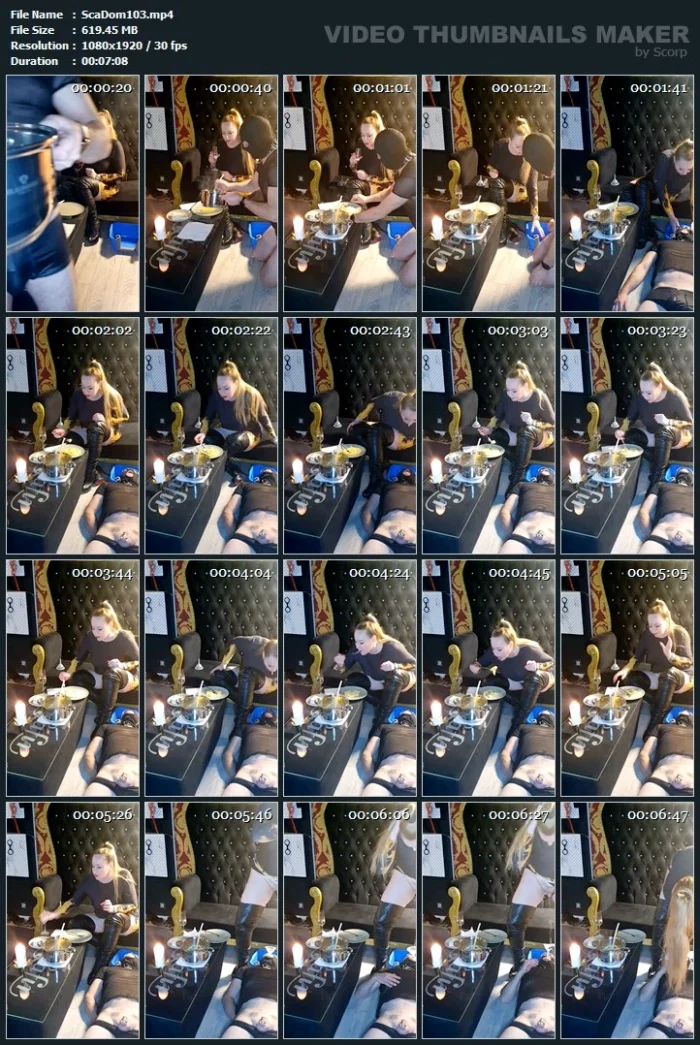 Food - & Golden Shower Fetish - SCATDOMINA / MISTRESS JESSICA / DOMINA SCHWEIZ - MP4