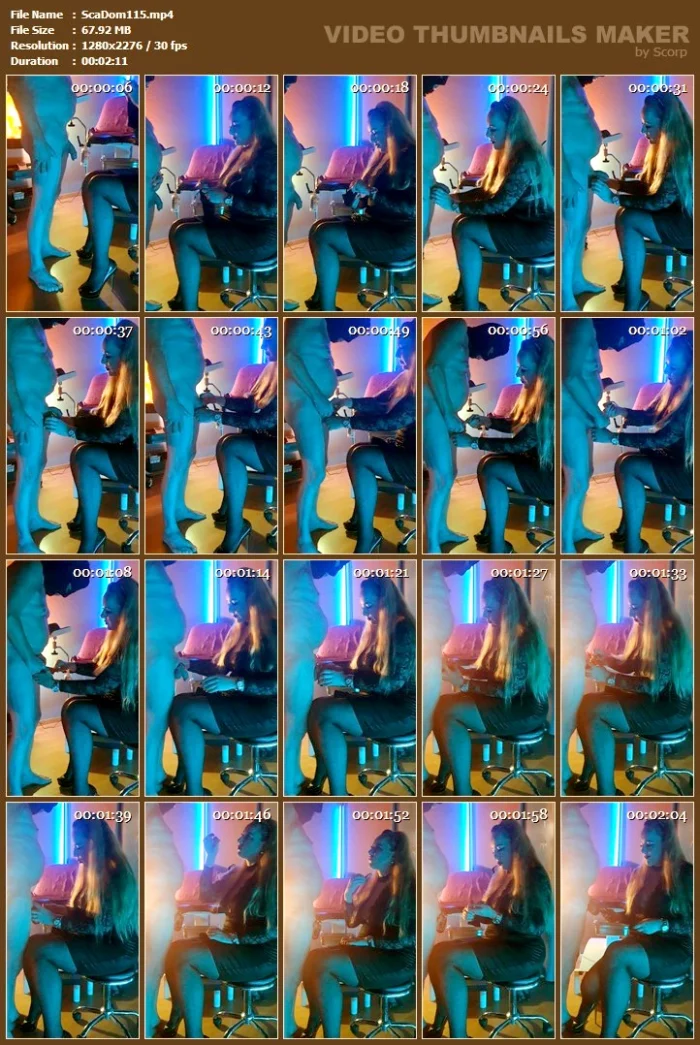 Forced Chastity - SCATDOMINA / MISTRESS JESSICA / DOMINA SCHWEIZ - MP4